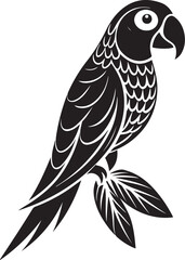 Obraz premium Cuban Parrot vector illustration