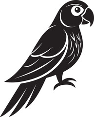 Obraz premium Cuban Parrot vector illustration