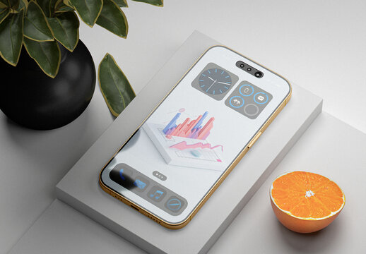 Elegant Smartphone Scene Mockup
