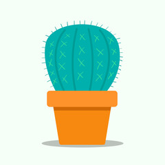 Cactus 3 flat design