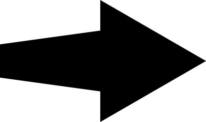 Arrow icon. Black Arrows illustration isolated on white.