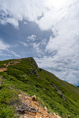夏空の天狗岳