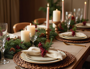 christmas party
christmas dinner
christmas table