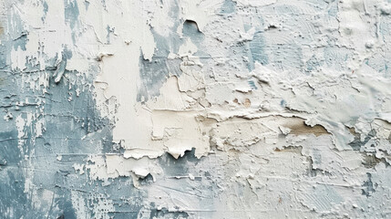 Obraz premium Detailed texture of a colorful painted wall displaying layers of paint, revealing aged patterns and a natural appeal