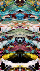 Abstract art background . Hand painting artwork on canvas .