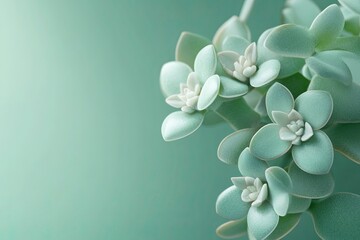 Obraz premium jade plant flower 4k .generative ai