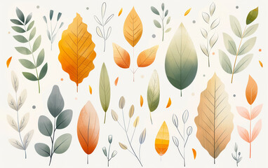 Vintage floral texture art background