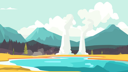 Geysers in the Valley