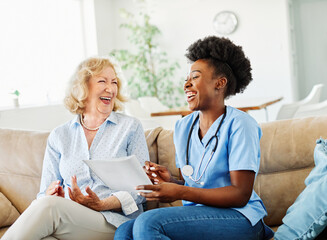 nurse doctor senior care caregiver help assistence retirement home memory brochure book contract...