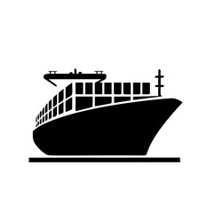 Obraz premium ship in the sea