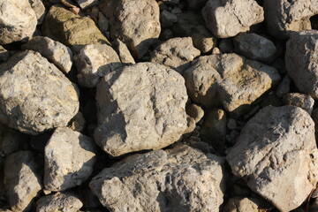 stones on the beach