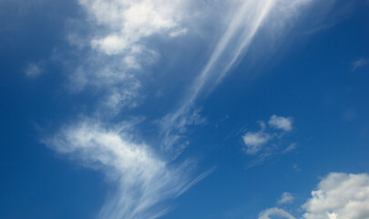 sky white clouds pattern background