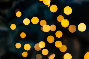 blured golden glitter texture abstract