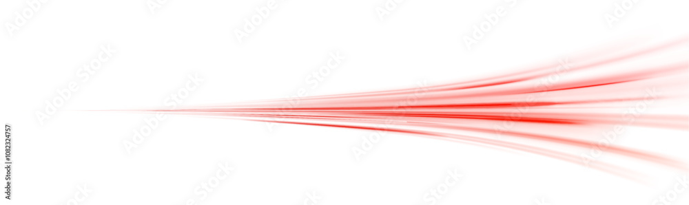 Wall mural png futuristic technological style. png abstract background with speed lines. neon color rays vector
