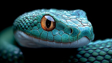 Fototapeta premium snake in forest