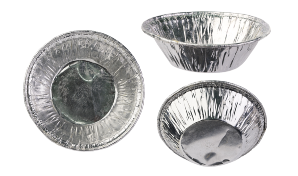 Aluminum foil Cupcake cup. Oval aluminum foil tray container. Aluminum disposable pot