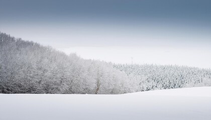 Naklejka premium Winter wonderland