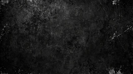 Fototapeta premium Abstract black grunge texture background
