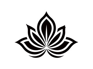 Creative fruit line art design vector silhouette with a white background