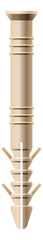 Wall plug realistic plastic anchor for screw
