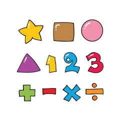 school clipart set, classroom graphics, teacher tools