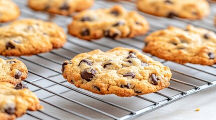 Freshly Baked Chocolate Chip Cookies