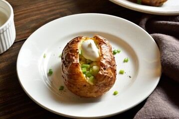 Oven baked potato