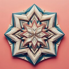 Origami Patterns Geometric patterns inspired by the folds and cr