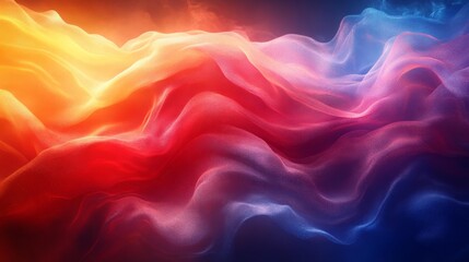 Fototapeta premium Flowing Czech Republic Flag Background. Generative AI