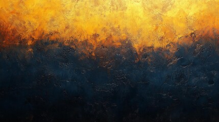 Obraz premium Textured Yellow and Black Abstract Background. Generative AI