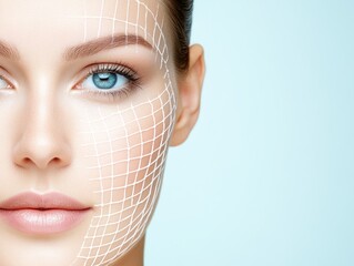 Advanced facial therapy promoting skin rejuvenation, anti-aging, and lifting effects.