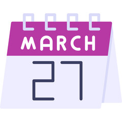 March 27 Icon