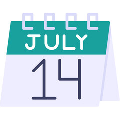 July 14 Icon