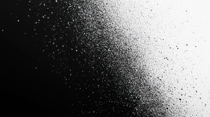 Obraz premium Abstract Black and White Spray Paint Texture