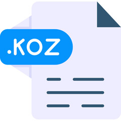 Fototapeta premium KOZ Icon
