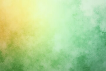 Obraz premium Abstract green and yellow watercolor background