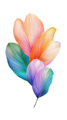 Fototapeta premium Vibrant Origami Bird in Flight Against Dark Grey Background Colorful Digital Illustration Movement Art.