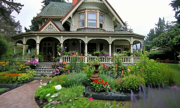 garden of the house