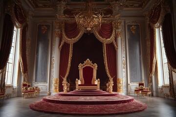 Royal Throne Room - Generative Ai with generative ai