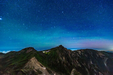 白馬岳の星空