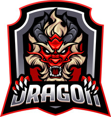 Dragon head mascot