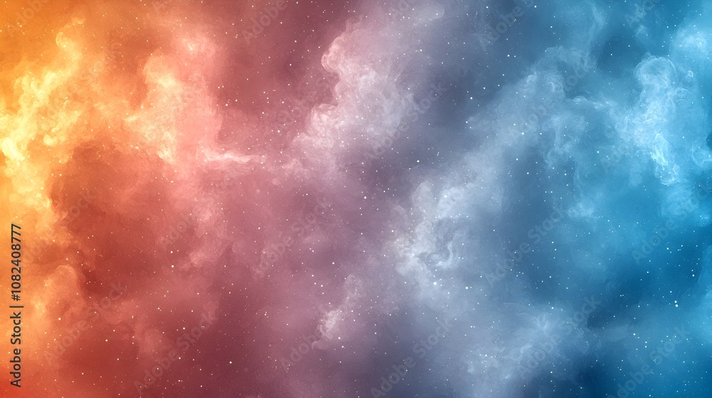 Poster pastel gradient noise texture background suitable for banner or cover design soft transition from bl