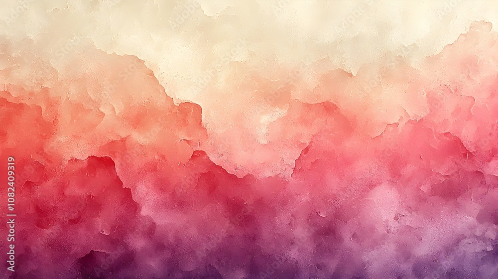 Poster minimal and elegant pastel gradient background with textured noise effect in a soft soothing color p