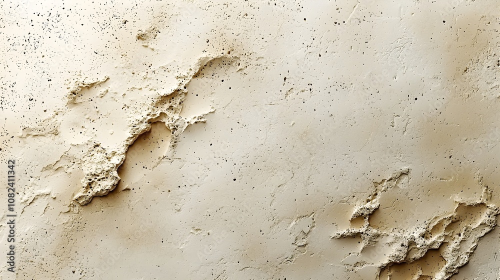 Poster a of a grainy gradient background with noise texture blending soft pastel lemon to light sand tones 