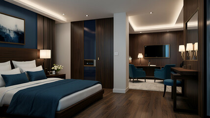 Fototapeta premium living room interior