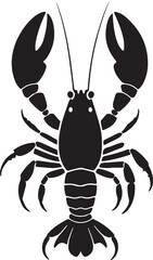 Fish icon black silhouette. Fisheries logo symbol