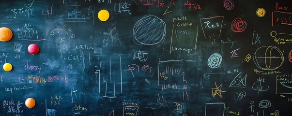 Fototapeta premium Chalkboard Texture for Creative Projects