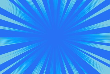 Comic background, blue pop art color 