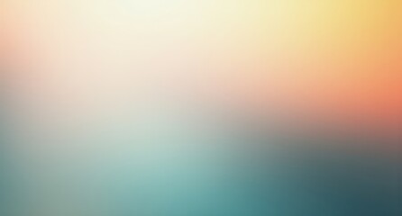 Naklejka premium Blurred glass in pastel colors with depth of field, close-up view, and minimalist abstract appeal for a calming wallpaper background.