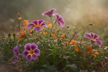 flowers in the field